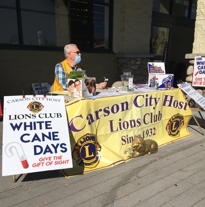Carson City Host Lions White Cane Days