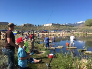 Kids Fishing Day Baily Pond